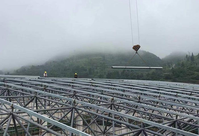 库尔勒网架施工
